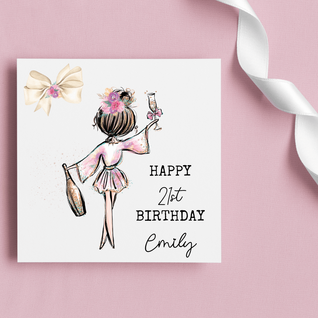 personalised birthday card