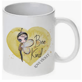 Personalised Bee Kind Mug